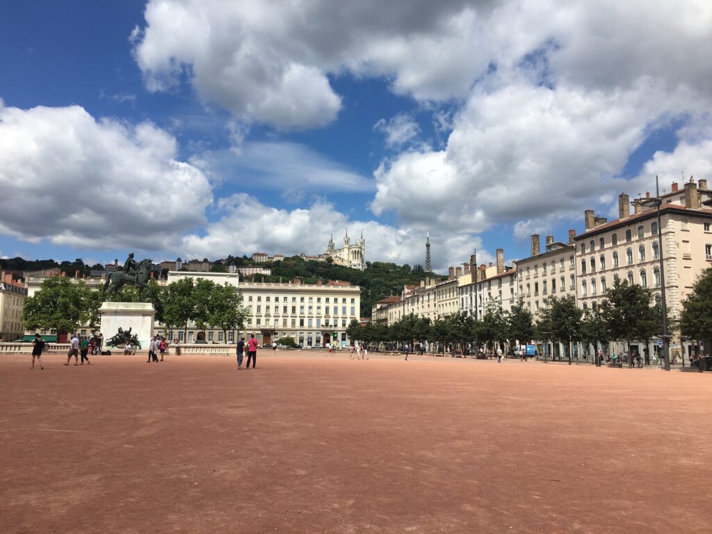 Lyon, bellecour, Fourvière